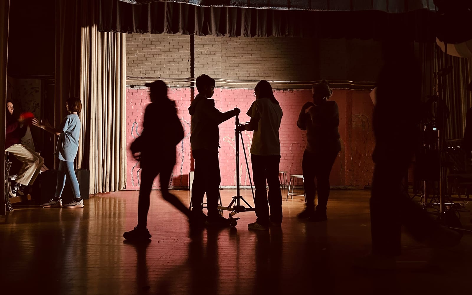 Still from The Fencing Club